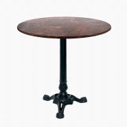 Table bistrot Bistrotab - piétement en fonte, choix de plateaux sur mesure, usage intérieur et extérieur_8