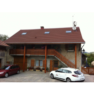 Tuiles métalliques à faible galbe - revêtement en pierre naturelle - GERARD® CLASSIC_8