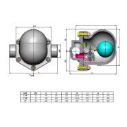 Purgeur SK-50 assurant une évacuation continue et efficace
