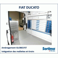 Rangements modulables pour Fiat Ducato