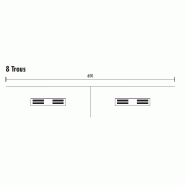 Table de réunion rectangulaire jusqu'à 24 personnes So Cadix_8