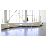 Banquette modulaire iconique, aux lignes sinueuses et organiques - OSAKA_8