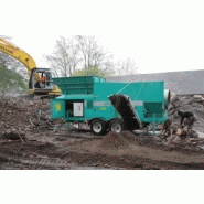 Zemmler MS 3200 pour criblage de matériaux pour parcs publics