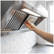 Hotte murale inox 1m20 avec moteur, régulateur, filtre et éclairage | Profondeur 900 mm_8