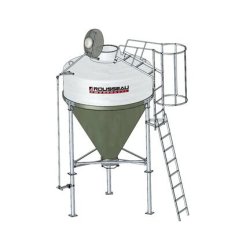 Silo d'aliment d'élevage à cône axial translucide - Ø1900 ou Ø2325 - Capacité 3.5, 5, 6.3 et 8m3 - Babystar 320 & 700
