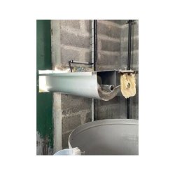 Silo d'élevage à cône axial de 60° pour l'alimentation des veaux  Capacité 20m3, 26m3 ou 30m3 - Poudre de lait