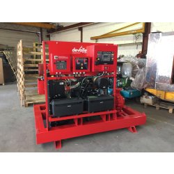 Groupe motopompe diesel pour irrigation, relevage - devalle eau et force gamme gmp incendie fixe de 20 à 700m3/h