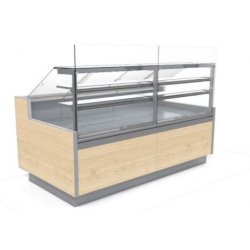 Vitrine réfrigérée professionnelle pour traiteur, pâtisserie et snacking - KUBUS MAX