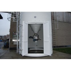 Silo industrie sur jupe porteuse - Silos ROUSSEAU jusqu'à 200m3 avec options personnalisées
