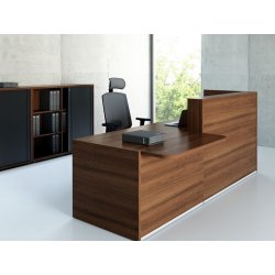 Banque d'accueil design et modulaire PMR - TERA avec options LED et configurations personnalisables