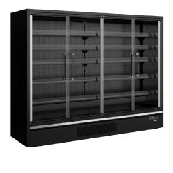 Vitrine réfrigérée Galaxy+ GP26FGD Black - design somptueux et froid basse consommation