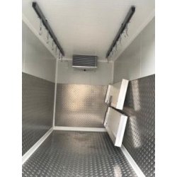 Remorque frigorifique double essieu 2x1800kg - Rapha 22 - PTAC 3500kg - Dimensions intérieures 3,94m x 2m x 1,90m