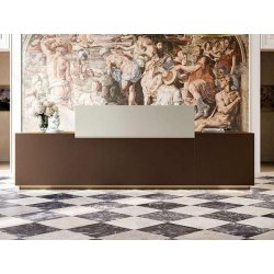 Banque d'accueil rétro-éclairée et design - Z1 - Modularité, options LED et finitions variées