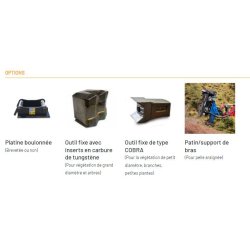 Broyeur forestier Série TFS - pour pelle 18 à 35 tonnes - diamètre de coupe jusqu'à 50 cm - OSMA