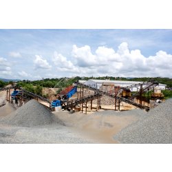 Unité concasseur à sable complète pour production de sable 100m3/h