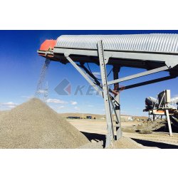 Concasseur pour carrière mobile 100t/h avec crible de deux/trois étages