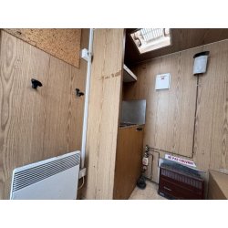 JCR Remorque cabane de chantier 2 essieux JCR 243DFRD