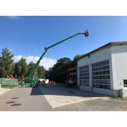 Nacelle araignée avec une capacité de levage 450 kg et un panier rotatif - LEO39GTPLUS