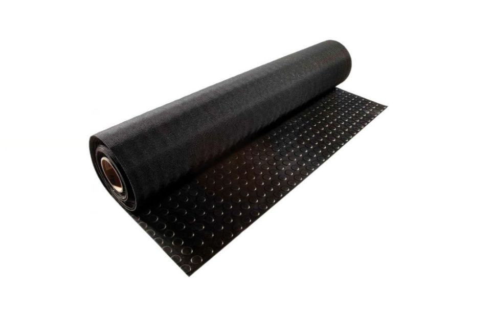 Tapis de cuisson de Basic en silicone (60 x 40 cm, noir) I tapis  antidérapant pour bac