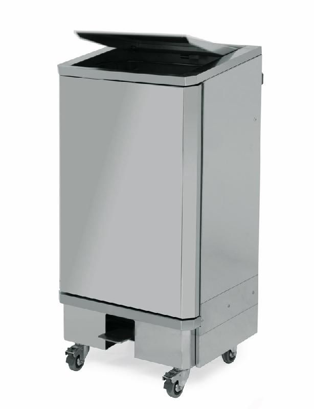 Poubelle inox grande capacité 60L