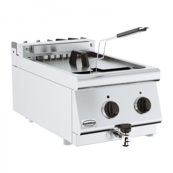 Friteuse induction double Buffalo 2 x 3 kW