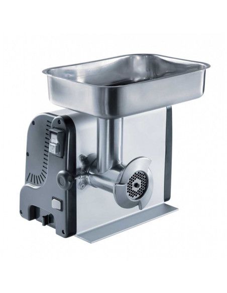 Hachoir à viande électrique inox pro double coupe H82 350 kg/h