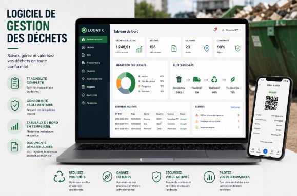 Logiciel de gestion des déchets