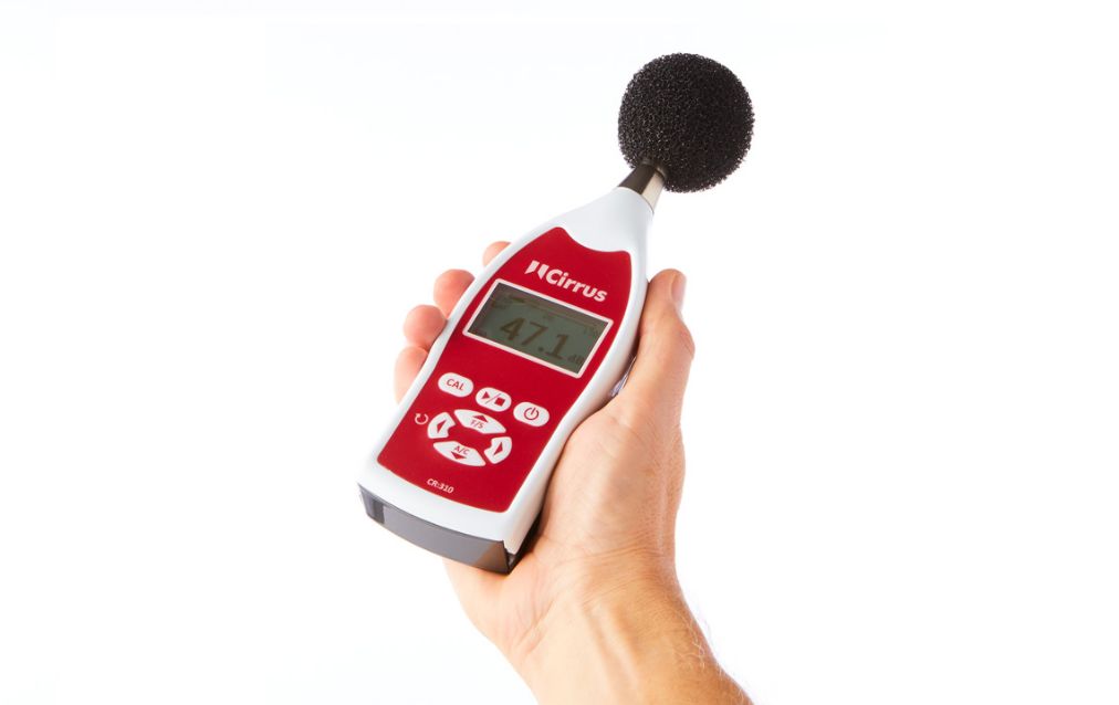 Sonomètre digital précision classe 2 analyseur de spectre
