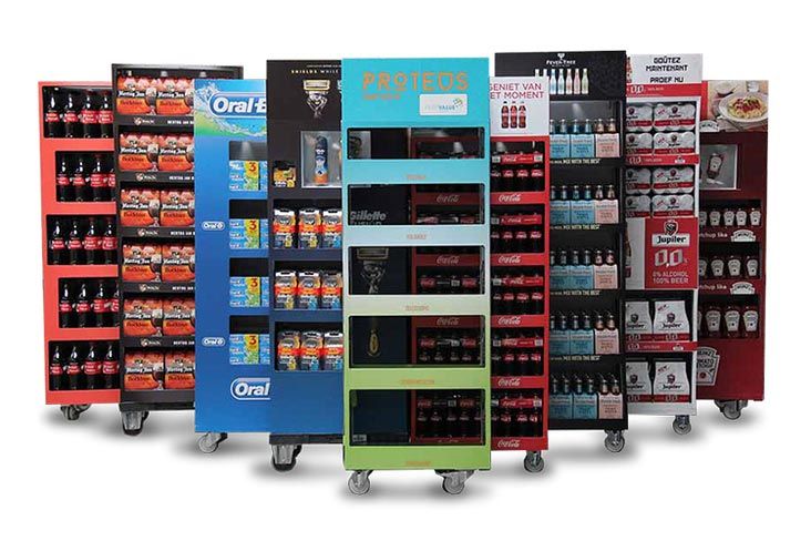 Présentoirs pour commerces spécifiques Présentoirs pour commerces spécifiques