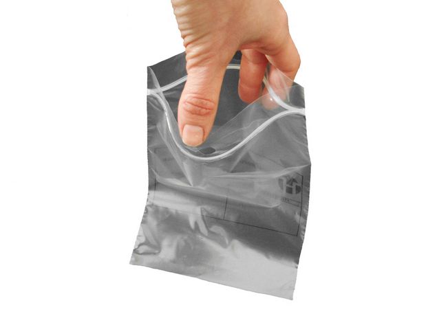 Lot de 6 sacs de rangement transparents très résistants, sac de