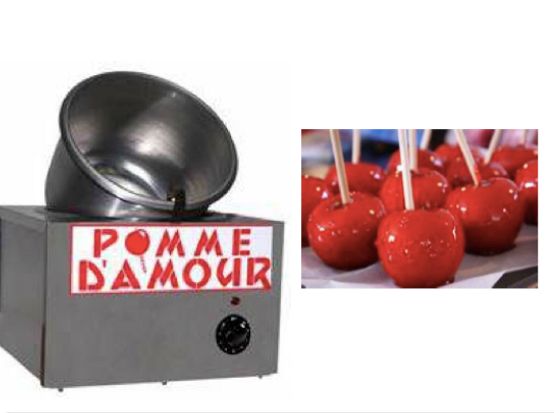 Machine à pomme d'amour