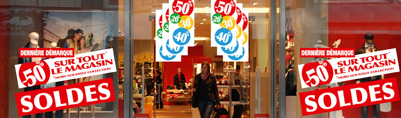 Affichage de magasin tous les fournisseurs signalétique