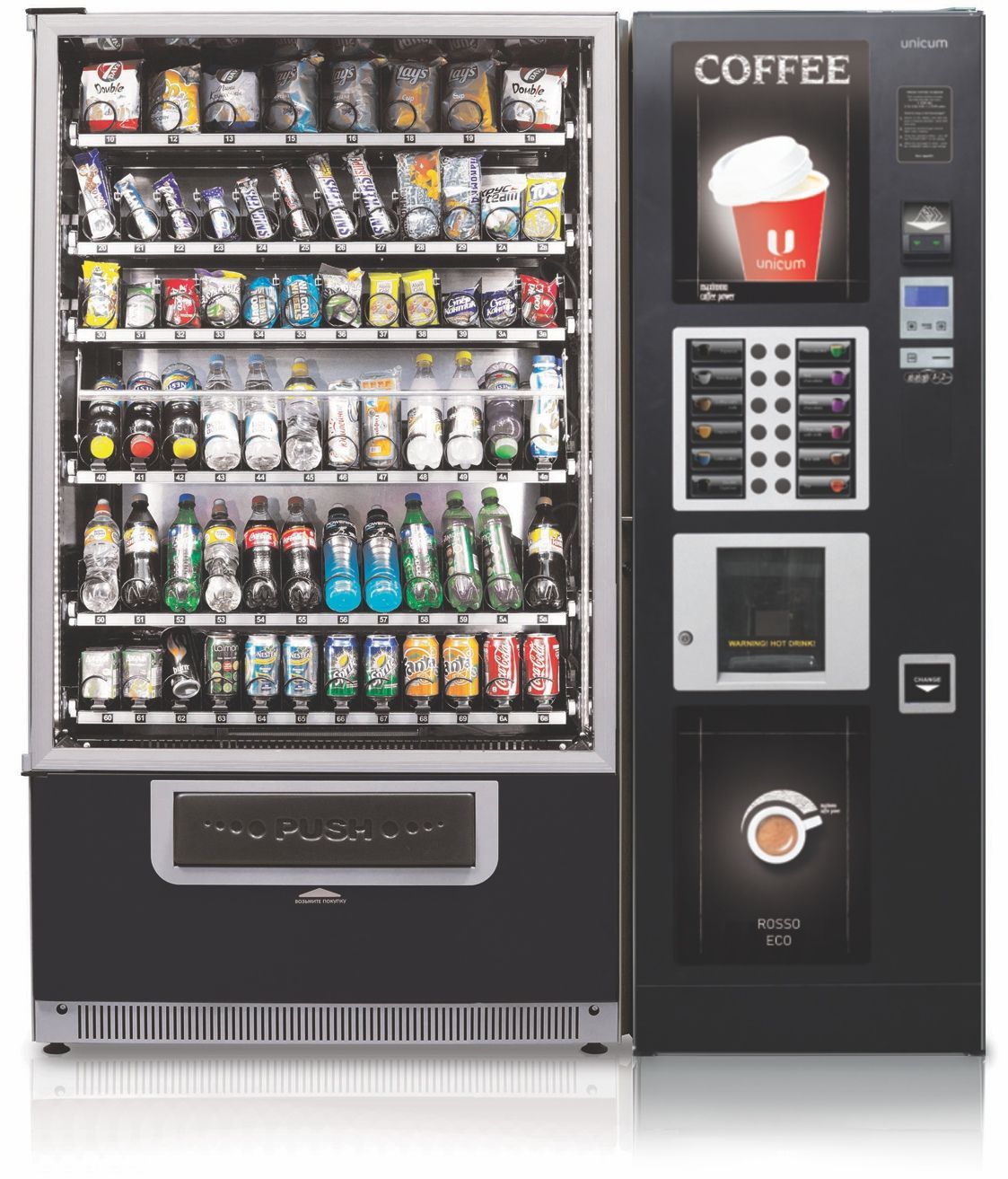 Distributeurs combinés chaud/froid