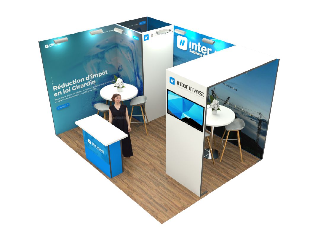 Stand modulaire stand d'exposition hellopro.fr