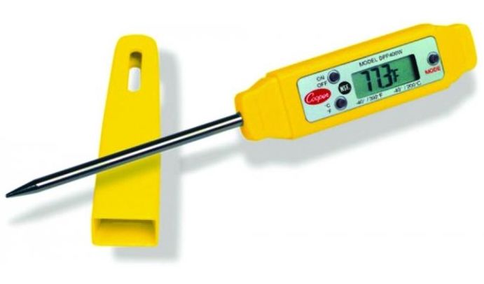 Thermomètre professionnel double canal pour mesure de haute température