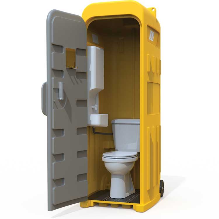 Toilettes mobiles, autonomes, modulaires, chimiques