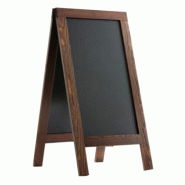 MONDO DECO 1 Stop-trottoir, panneau menu sur trottoir - 68 x 120 cm Mondo Déco - marron Bois massif 3558840057908 MONDO DECO 1 Stop-trottoir, panneau menu sur trottoir - 68 x 120 cm Mondo Déco - marron Bois massif 3558840057908