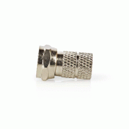 Connecteur F Homme - Pour Câbles De 5,50 Mm 5 Pièces Métal Usage Non Intensif Nedis - 3665476887226 Connecteur F Homme - Pour Câbles De 5,50 Mm 5 Pièces Métal Usage Non Intensif Nedis - 3665476887226