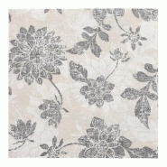 Papstar 250 serviettes `ROYAL Collection` 1/4-pli 40 cm x 40 cm anthracite `Flowers` - gris papier 37029 Papstar 250 serviettes `ROYAL Collection` 1/4-pli 40 cm x 40 cm anthracite `Flowers` - gris papier 37029