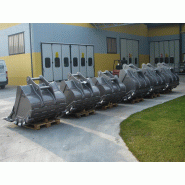 Godet roche SHR - VTN Europe - Excavation et chargement pour matériaux abrasifs Godet roche SHR - VTN Europe - Excavation et chargement pour matériaux abrasifs