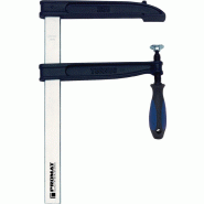 Presse à vis serrage profond envergure 1000 mm col de cygne 200 mm poignée 3 composants 35 x 11 mm PROMAT Presse à vis serrage profond envergure 1000 mm col de cygne 200 mm poignée 3 composants 35 x 11 mm PROMAT