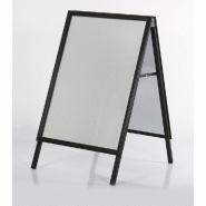 Chevalet noir 60x80cm clipsable Chevalet noir 60x80cm clipsable