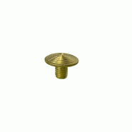 200 clous podotactiles d'éveil à la vigilance en laiton à sceller ou à coller - CLPDTPLT-WT12 200 clous podotactiles d'éveil à la vigilance en laiton à sceller ou à coller - CLPDTPLT-WT12