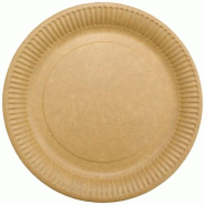 SPHERE Assiette ronde kraft 22cm x50 - 035-1153512 SPHERE Assiette ronde kraft 22cm x50 - 035-1153512