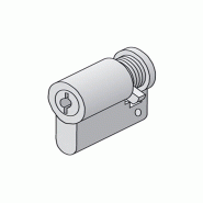 Demi-cylindre profilé à fermeture identique EK 333 , Cylindre de fermeture pour armoire 19" Demi-cylindre profilé à fermeture identique EK 333 , Cylindre de fermeture pour armoire 19"