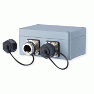 METZ CONNECT E-DAT Industry IP67 V1 2 ports boîtier métallique en saillie METZ CONNECT E-DAT Industry IP67 V1 2 ports boîtier métallique en saillie