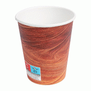 Gobelet boissons chaudes carton motif "Arizona" 24cl marron - par 1000 Gobelet boissons chaudes carton motif "Arizona" 24cl marron - par 1000