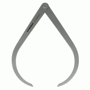 Compas d'épaisseur longueur 300 mm - charnière à rivet - PROMAT Compas d'épaisseur longueur 300 mm - charnière à rivet - PROMAT