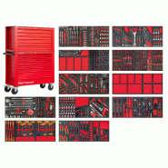 Servante d'atelier professionnelle XL - 13 tiroirs - 782 outils - Coffre supérieur XXL - Véhicules électriques MW Tools MWE999R36X Servante d'atelier professionnelle XL - 13 tiroirs - 782 outils - Coffre supérieur XXL - Véhicules électriques MW Tools MWE999R36X