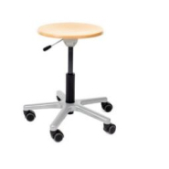 Tabouret pivotant et réglable en hauteur en continu Tabouret pivotant et réglable en hauteur en continu